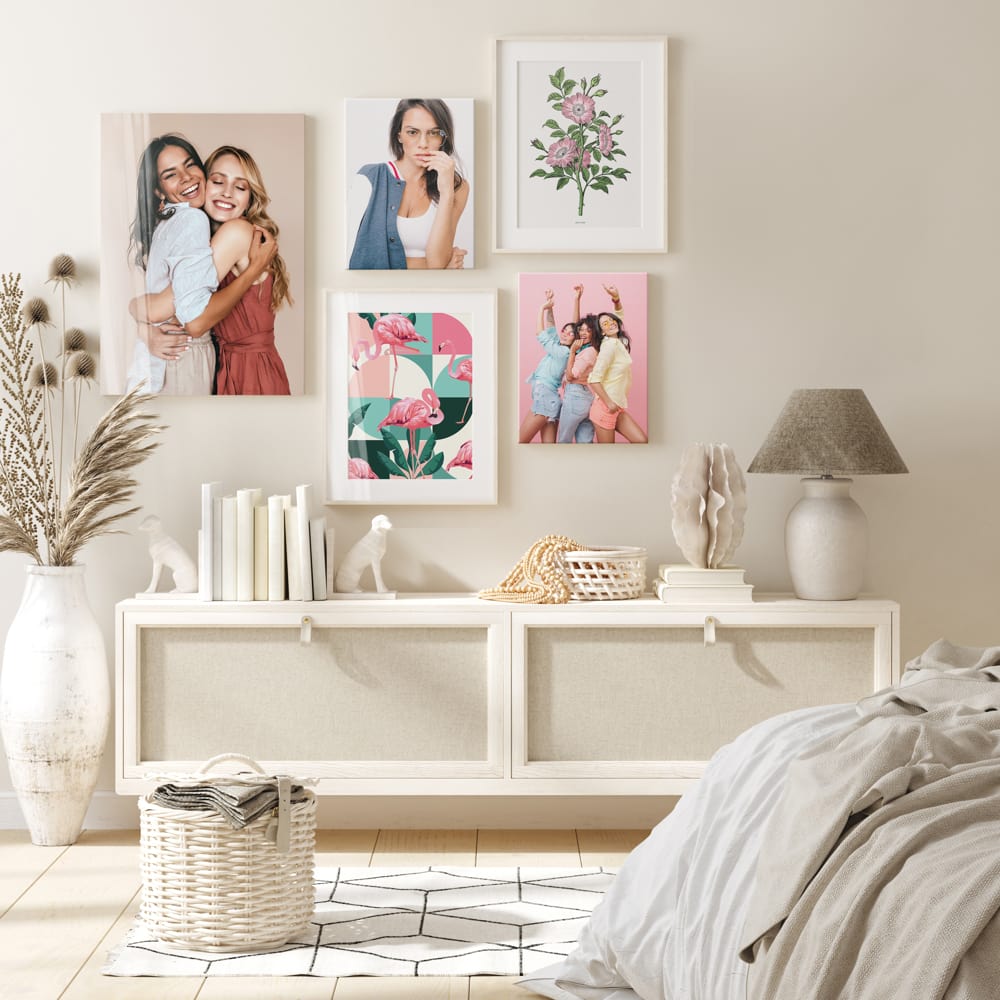 Modern bedroom wall decor inspiration