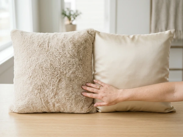 Choosing the fabric and size of a Christmas pillow