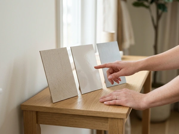 Choosing the material and size for a piece of Christmas wall art