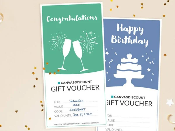 CanvasDiscount gift certificate