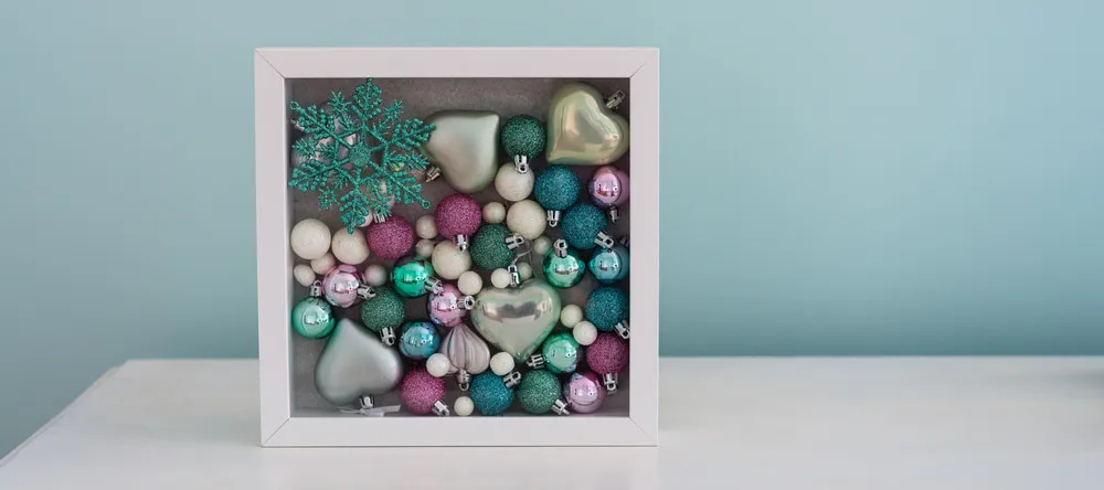 What is a Floating Frame for Canvas? Shadowbox frame on wall.