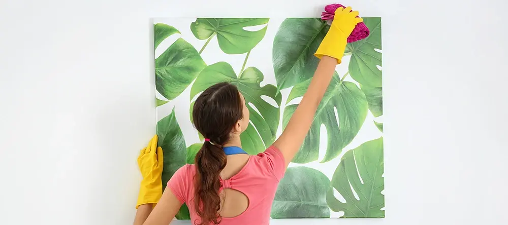 How to clean acrylic: an acrylic print demonstrating a couple's photo