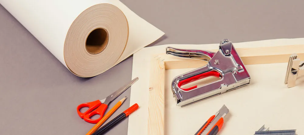 What is rolled canvas print.Tools for making canvas.