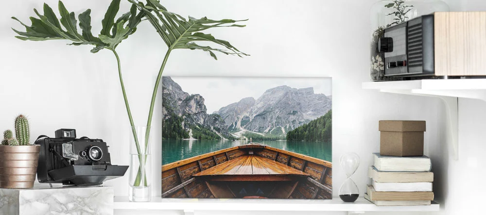 Is canvas waterproof: a canvas prints displayed in the room