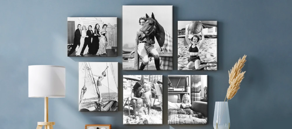 canvas prints with mom and children