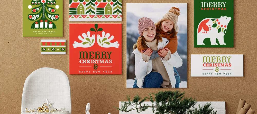 christmas canvas prints