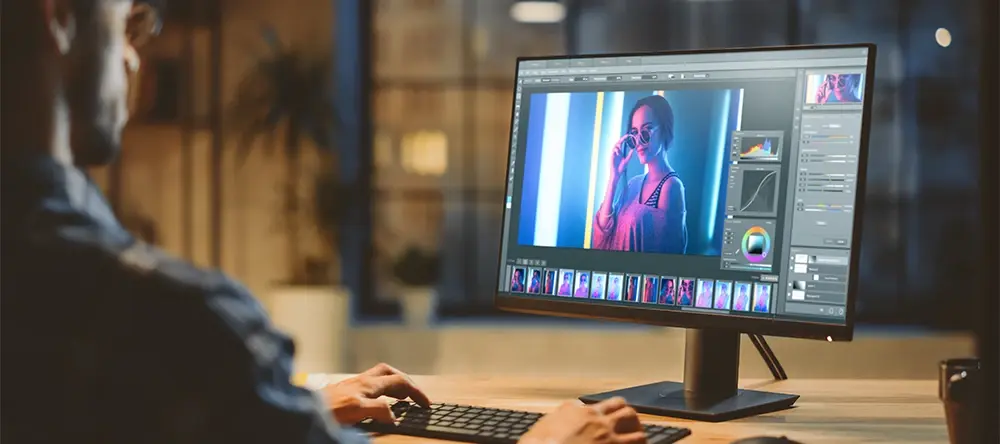 Editing digital files before printing