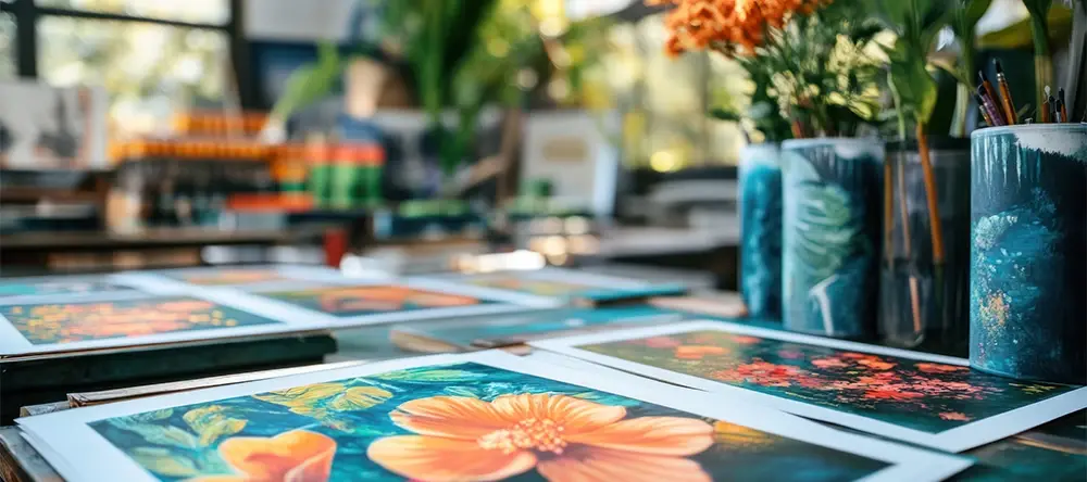 Testing prints before a large order