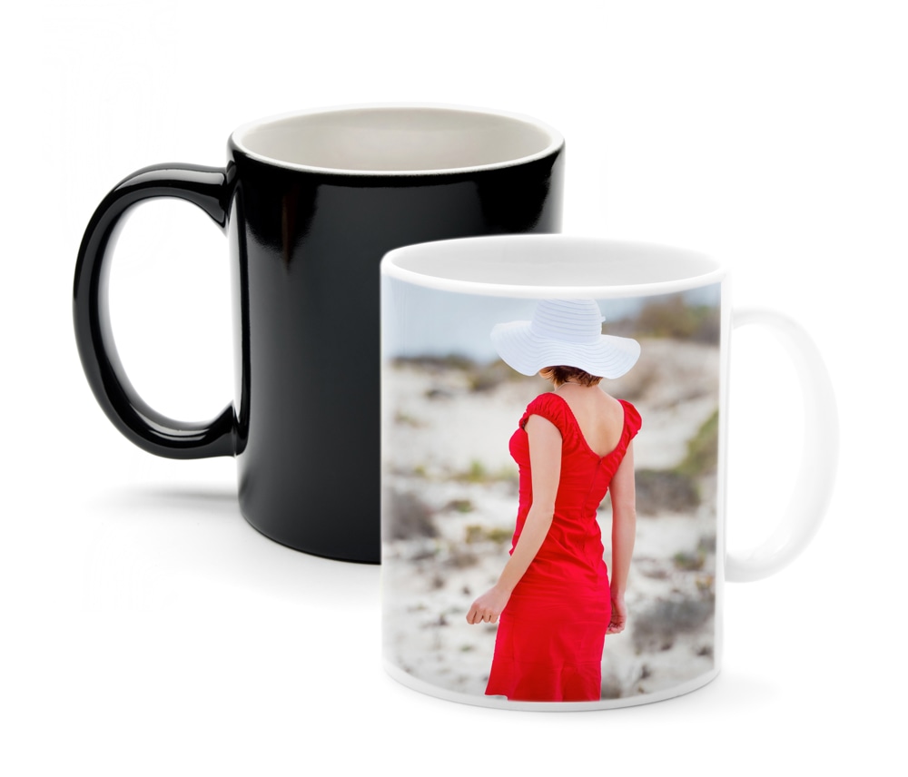 Personalized photo mug as a daily reminder of love
