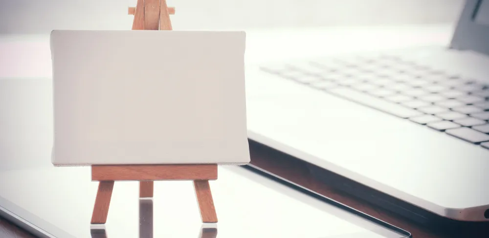 What is the best resolution for a canvas. Smallest available canvas print size with a laptop in the background.