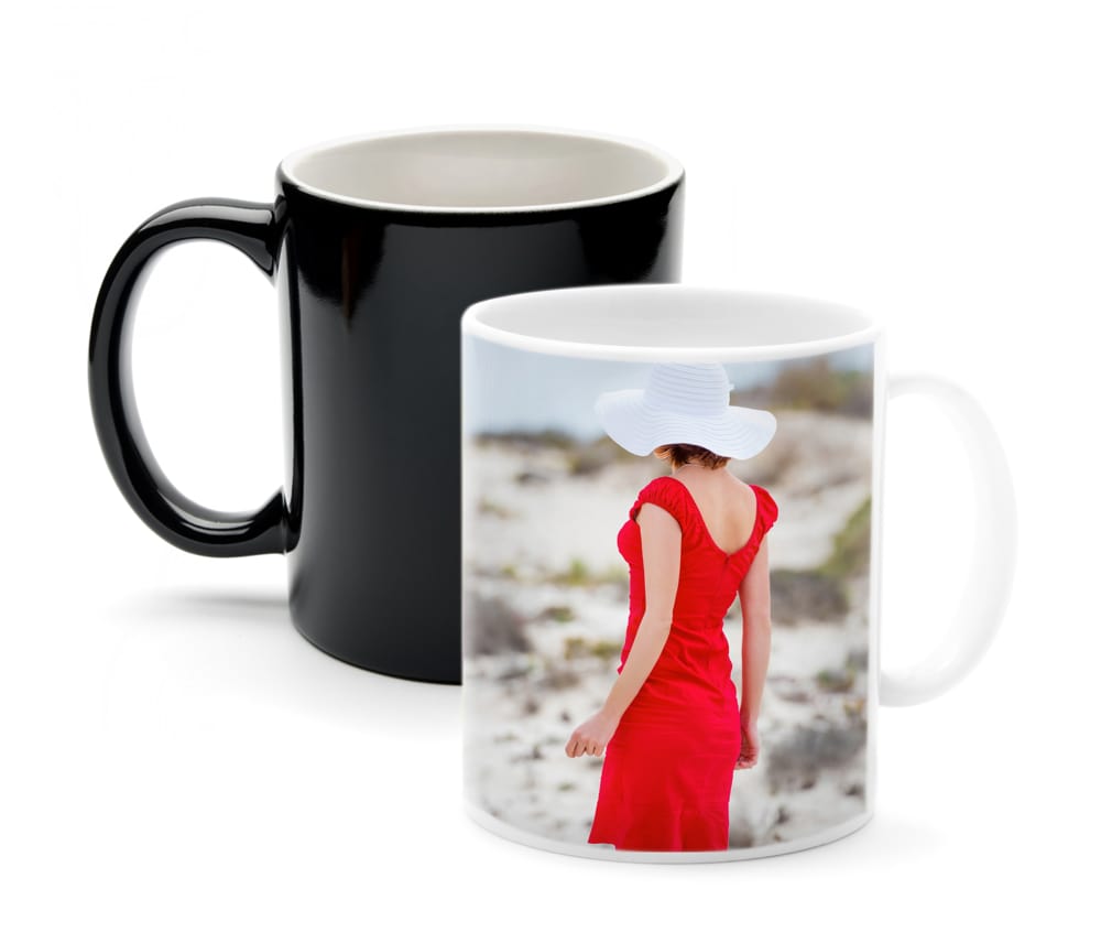Custom photo mug as a personalized anniversary gift for everyday use