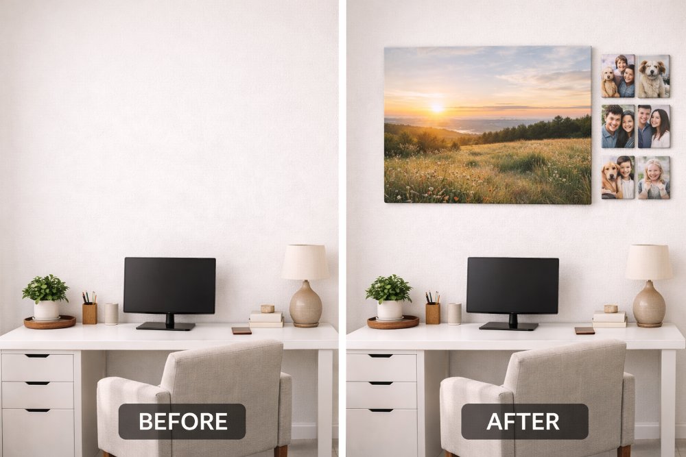 Affordable and stylish office wall decor options