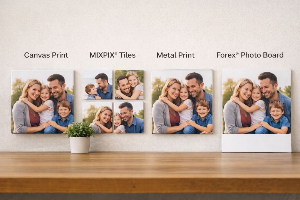 Different photo print formats for dad