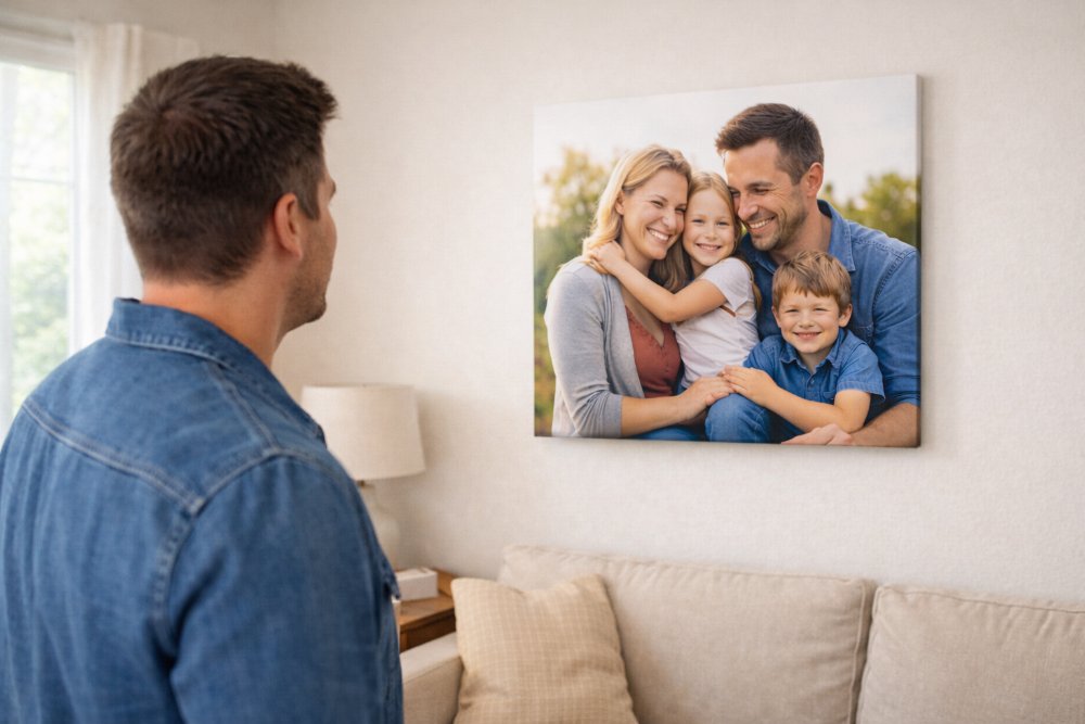 Sentimental family photo gifts