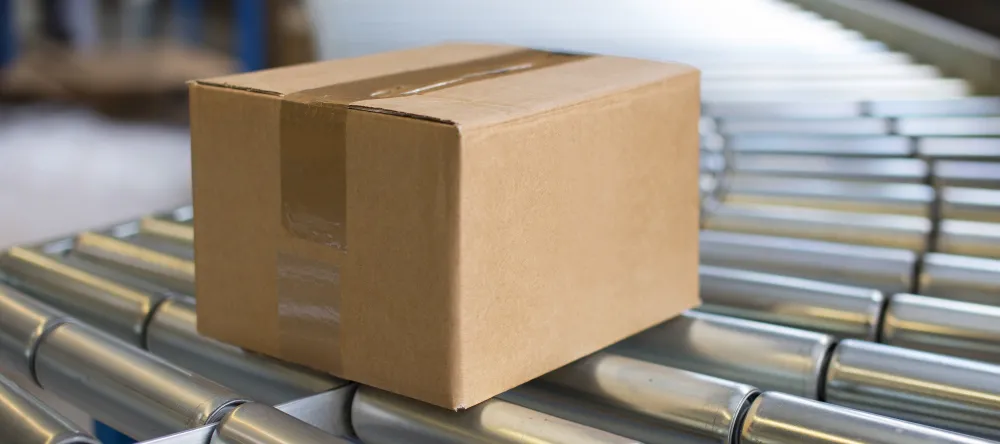 Getting Your Canvas Prints Delivered on Time. Order on factory conveyor.