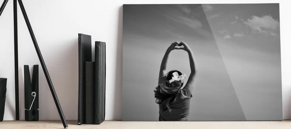 turning photos into acrylic prints monochrome art photo