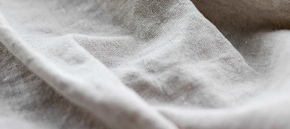 What is canvas made of. Close up photo of canvas fabric.