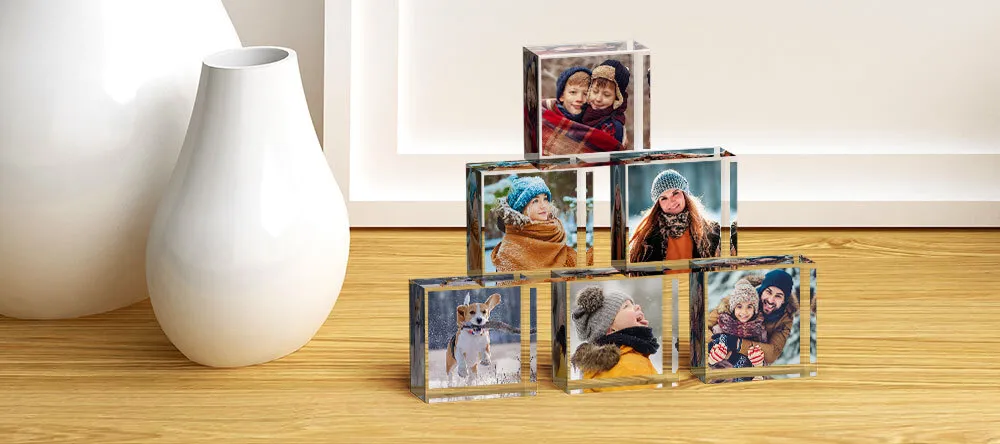 What are MixBlox? Personalized MIXBLOX cubes with family photos.