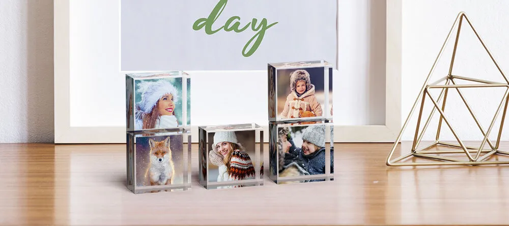 What are MixBlox? Personalized MIXBLOX with cute family photos.