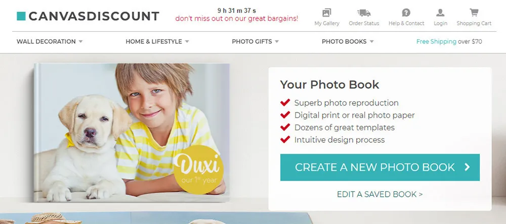 How To Make a Photo Book Online. Start your photo book project.