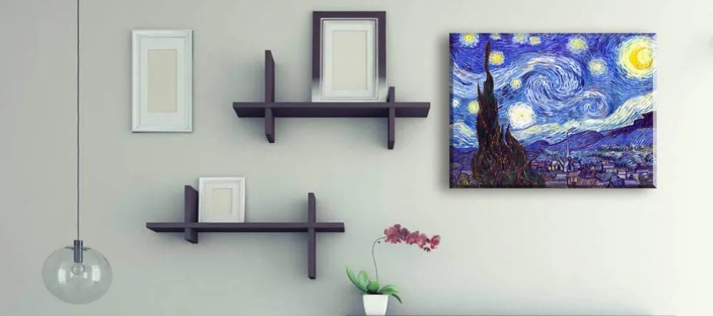 Why Printed Paintings Are Becoming Increasingly Popular. Starry Night by Vincent van Gogh Canvas Print. 