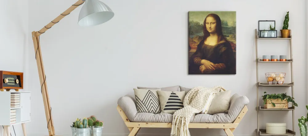 Why Printed Paintings Are Becoming Increasingly Popular. Mona Lisa canvas print. 