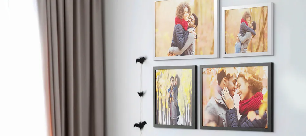 5 Easy Canvas Printing Tips for the Perfect Wall Décor. Multiple Framed Photo Canvas Prints.