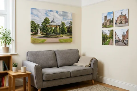 photo prints for a Basingstoke semi