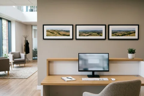 canvas set for a Basingstoke office