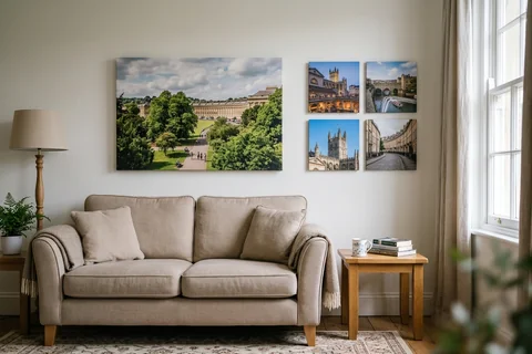 photo prints for a Bath Georgian flat