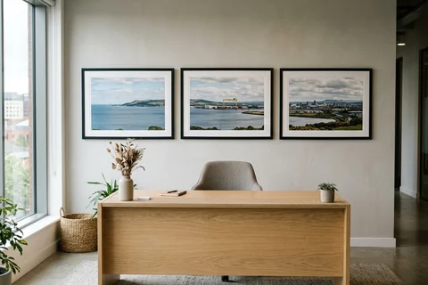 canvas set for a Belfast office