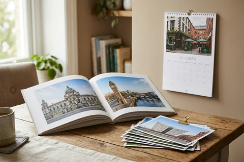 Belfast skyline photo book