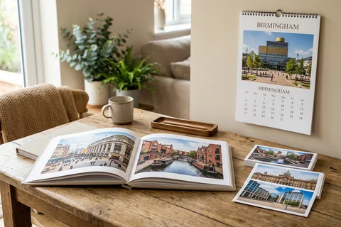 Birmingham skyline photo book