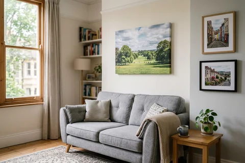 online photo printing bristol – canvas and framed prints in a Bristol living room