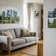photo prints for a Canary Wharf apartment