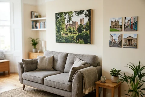photo prints for an Exeter terrace