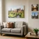 photo prints for a Glasgow tenement flat