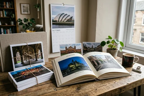 Glasgow skyline photo book
