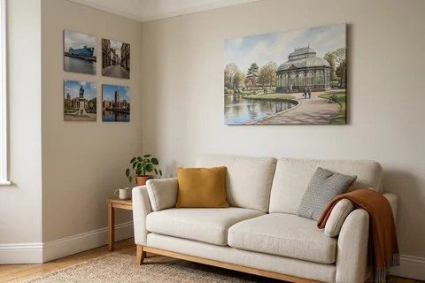 photo prints for a Hull terrace