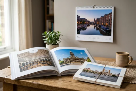 Leeds skyline photo book