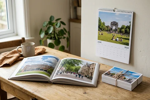 Leicester skyline photo book