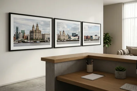 canvas set for a Liverpool office