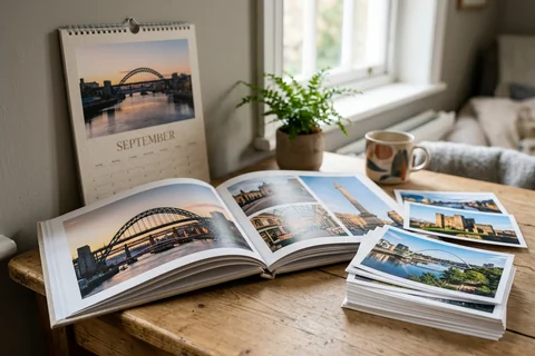 Newcastle skyline photo book