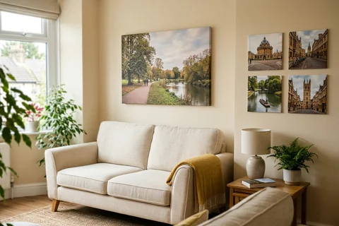 photo prints for an Oxford terrace