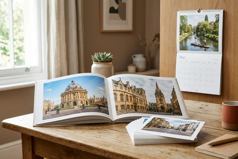 Oxford skyline photo book