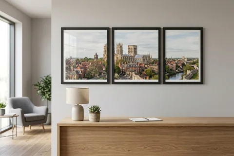 canvas set for a York office