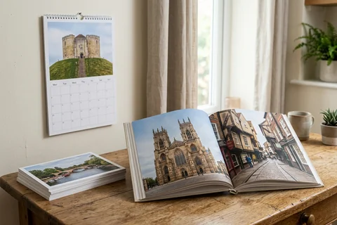 York skyline photo book