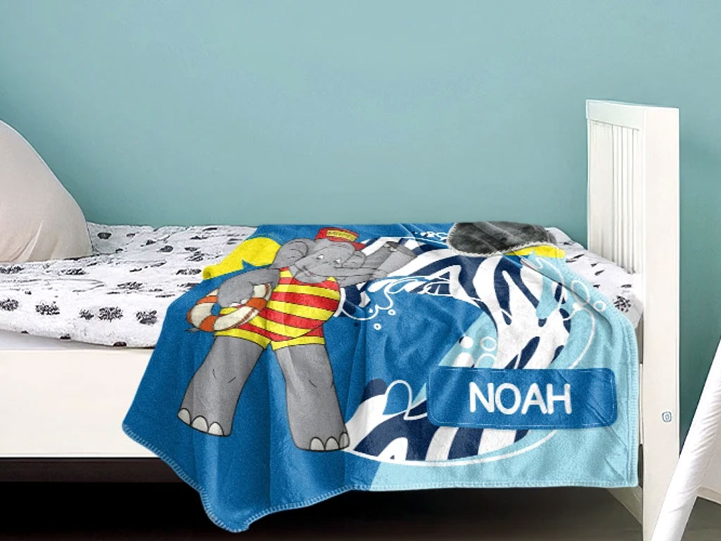 Benjamin Blmchen - personalisierbare Kuscheldecke | ALDI Foto | ALDI Foto