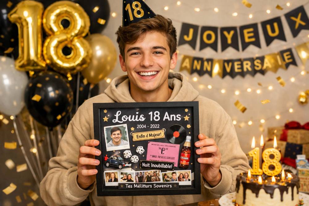 Idées cadeaux originales pour 18 ans