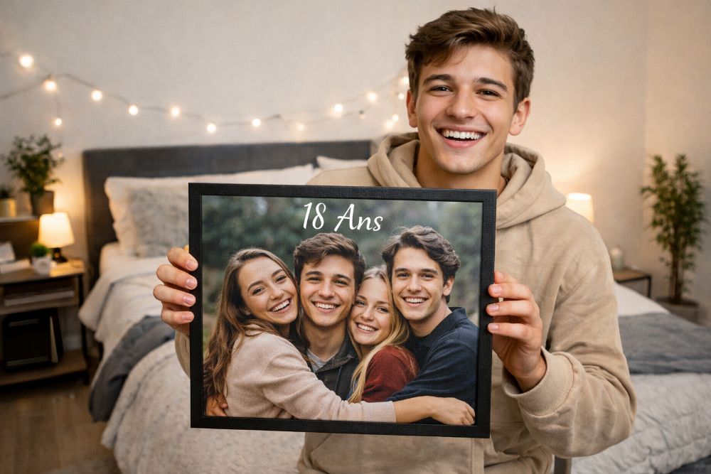 Cadeaux personnalisés pour 18 ans